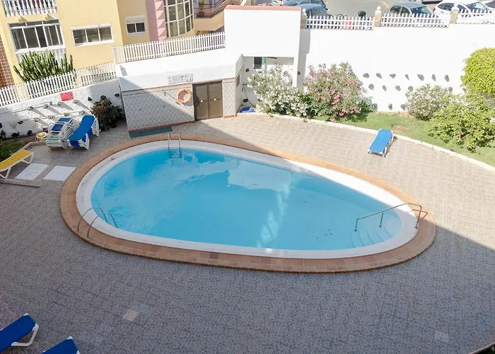 Апартаменты With Sea View And Pool Маспаломас